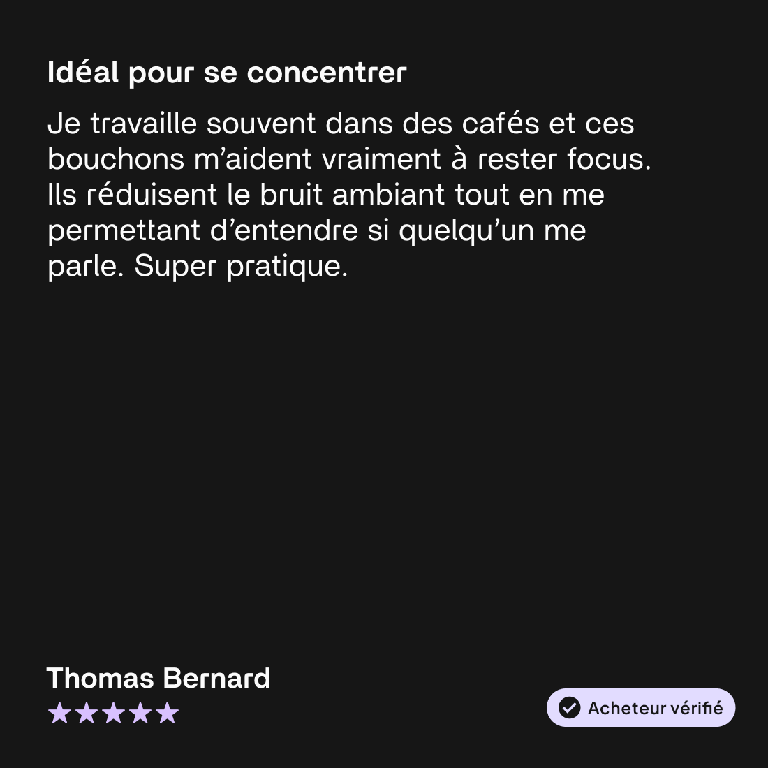 Réducteur de Bruit - Control