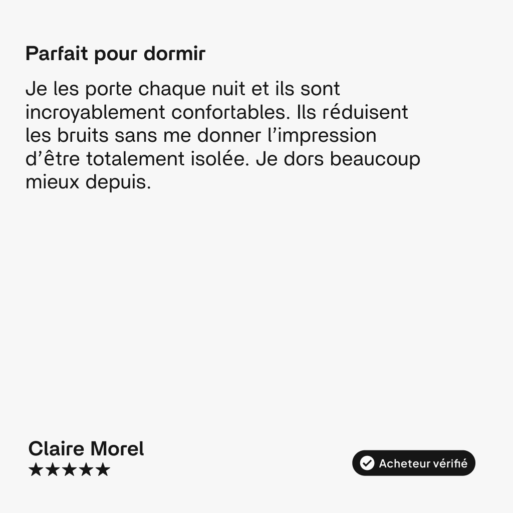 Réducteur de Bruit - Silence