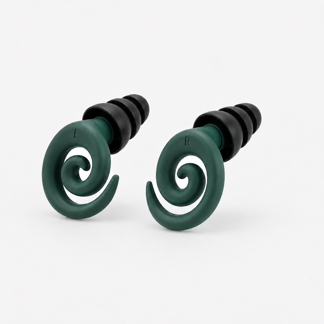 Embout Natation & Travail assemblé sur le corps spirale Ears 360 Silence